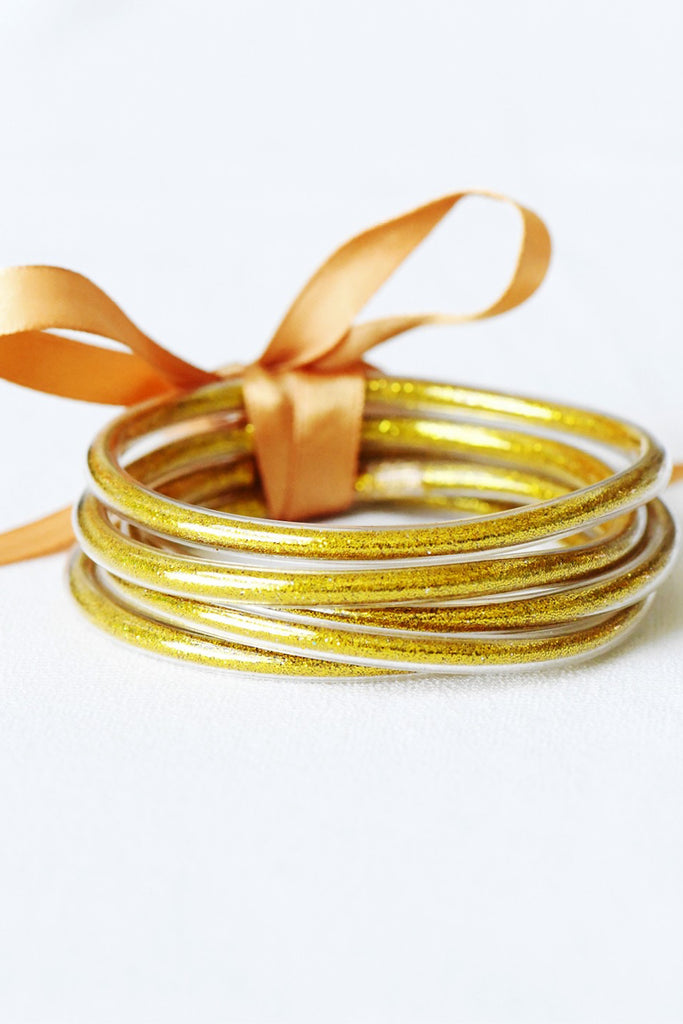 Touch of Sparkle Jelly Bangle Set