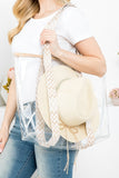 Take Me Away Tote Clear Bag
