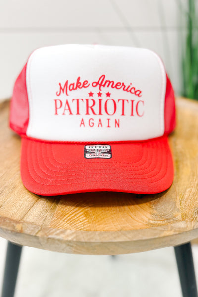 Make America Patriotic Trucker Hat