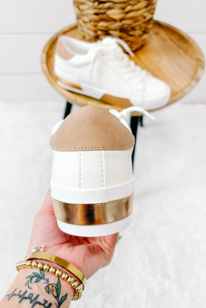 The Emmie Sneaker - Rose Gold