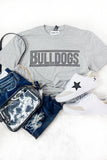 Royse City Bulldog Checkered Tee