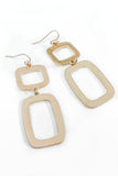 Golden Drop Earrings