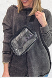 Carry It All Clear Belt Bag - Black