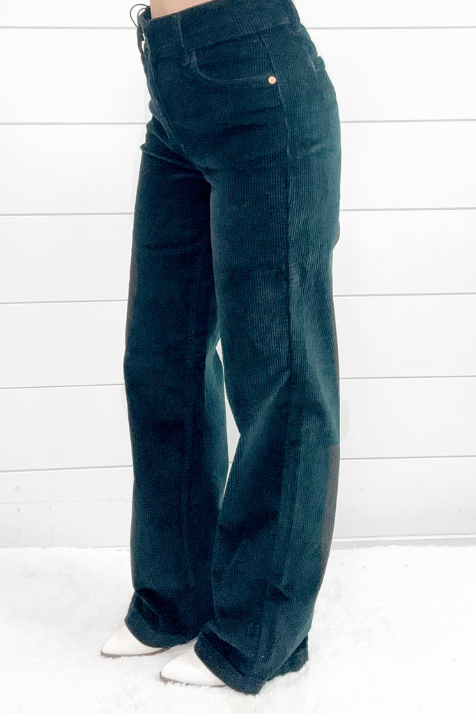Judy Blue - Serena Corduroy Pants - Forest