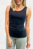 Everyday Yours Seamless Tank -Black