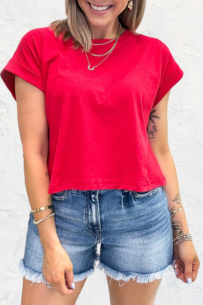 Basically Perfect Top - Red