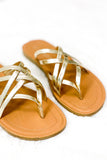 The Cleo Sandals - Gold