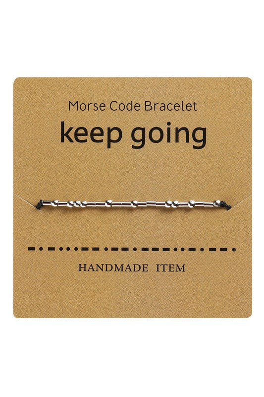 Morse Code Bracelets