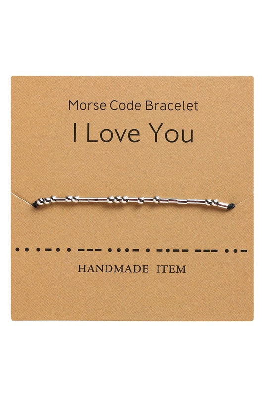 Morse Code Bracelets