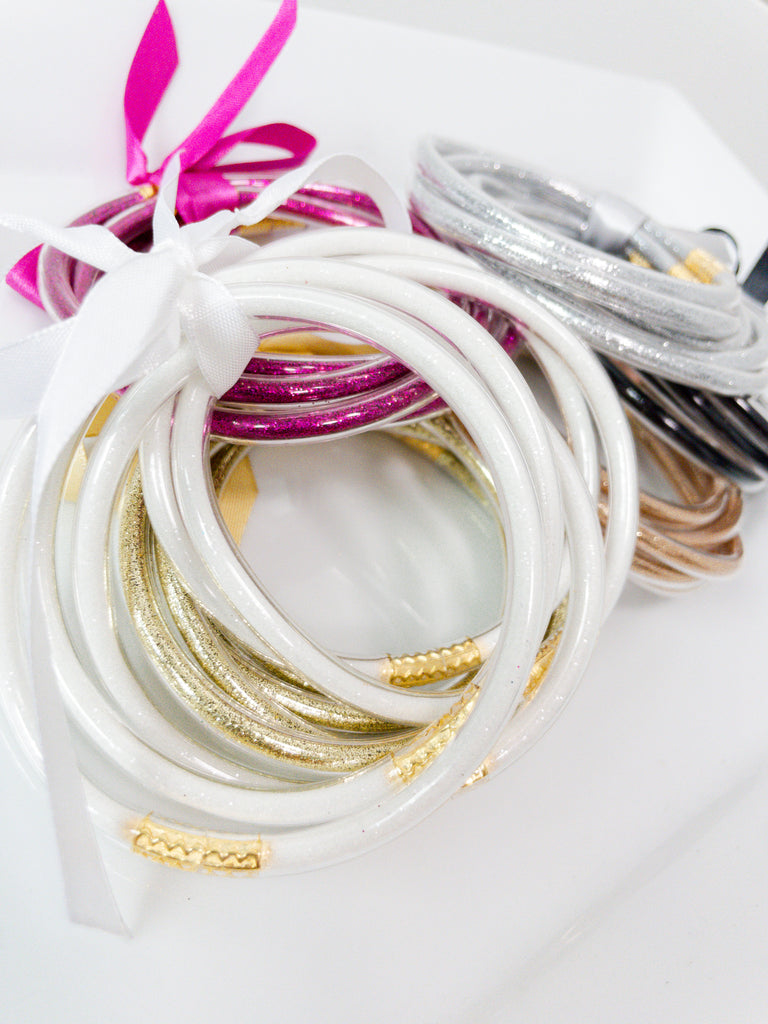 Touch of Sparkle Jelly Bangle Set