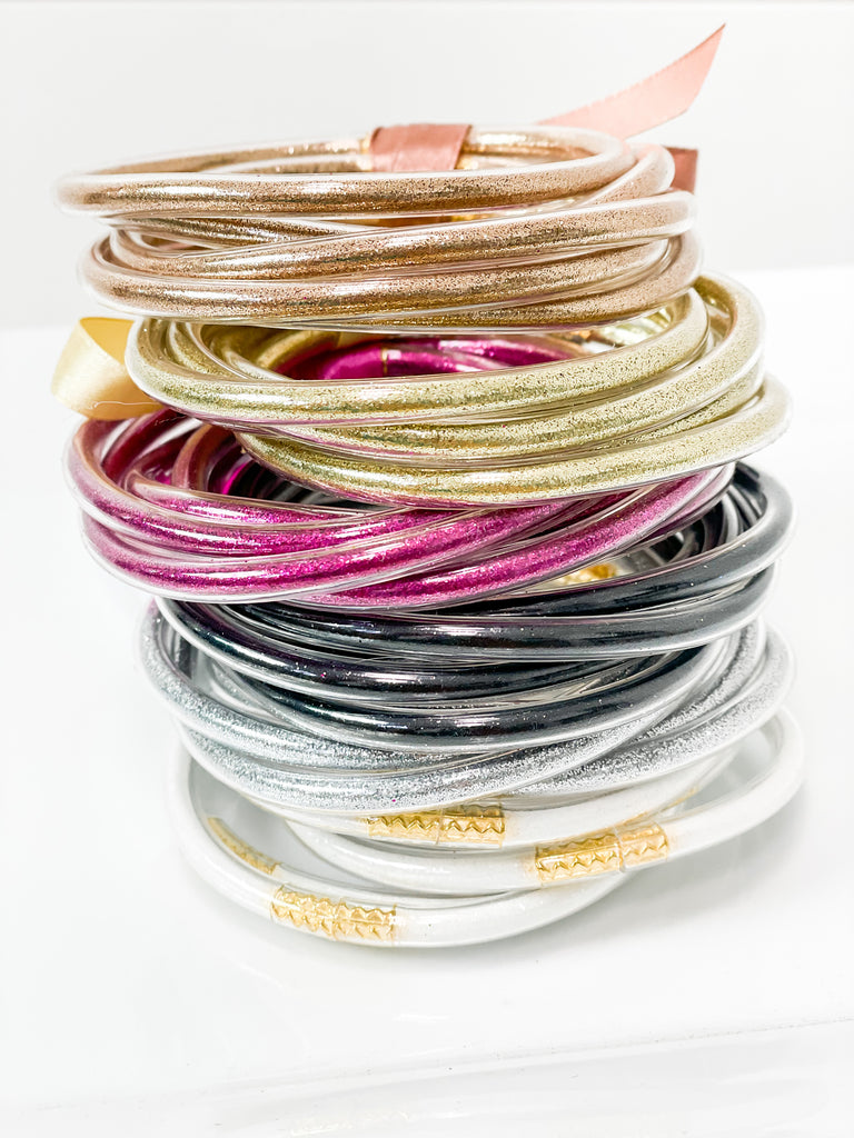 Touch of Sparkle Jelly Bangle Set
