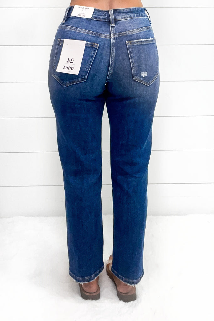 The Demi High Rise Relaxed Straight Jean