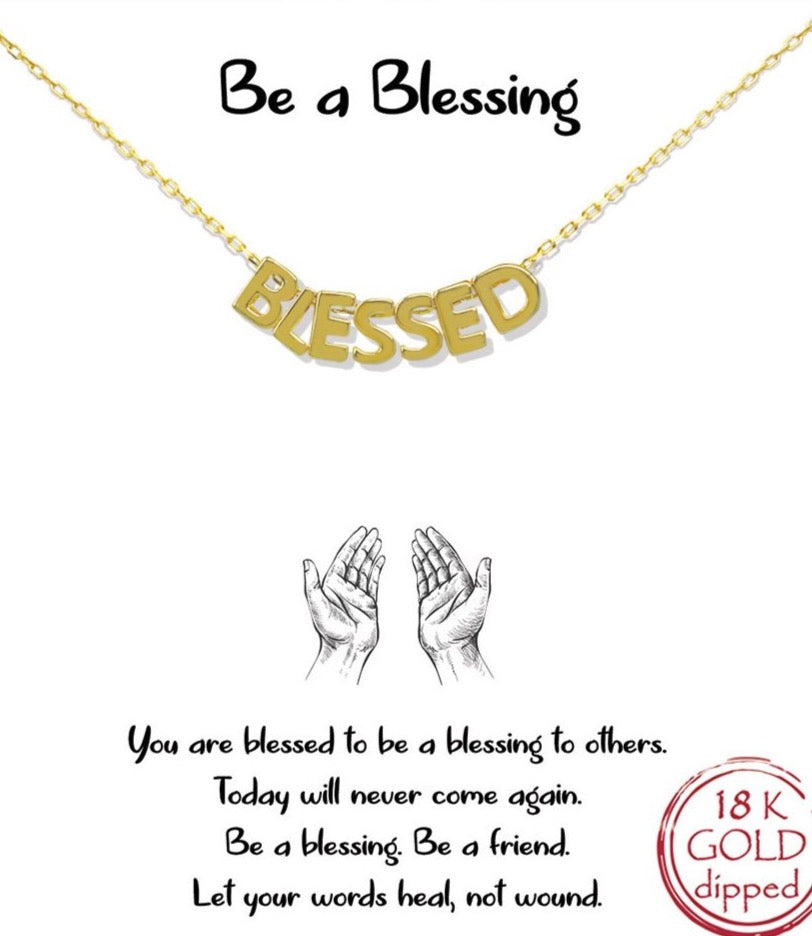 BLESSED NECKLACE - GOLD