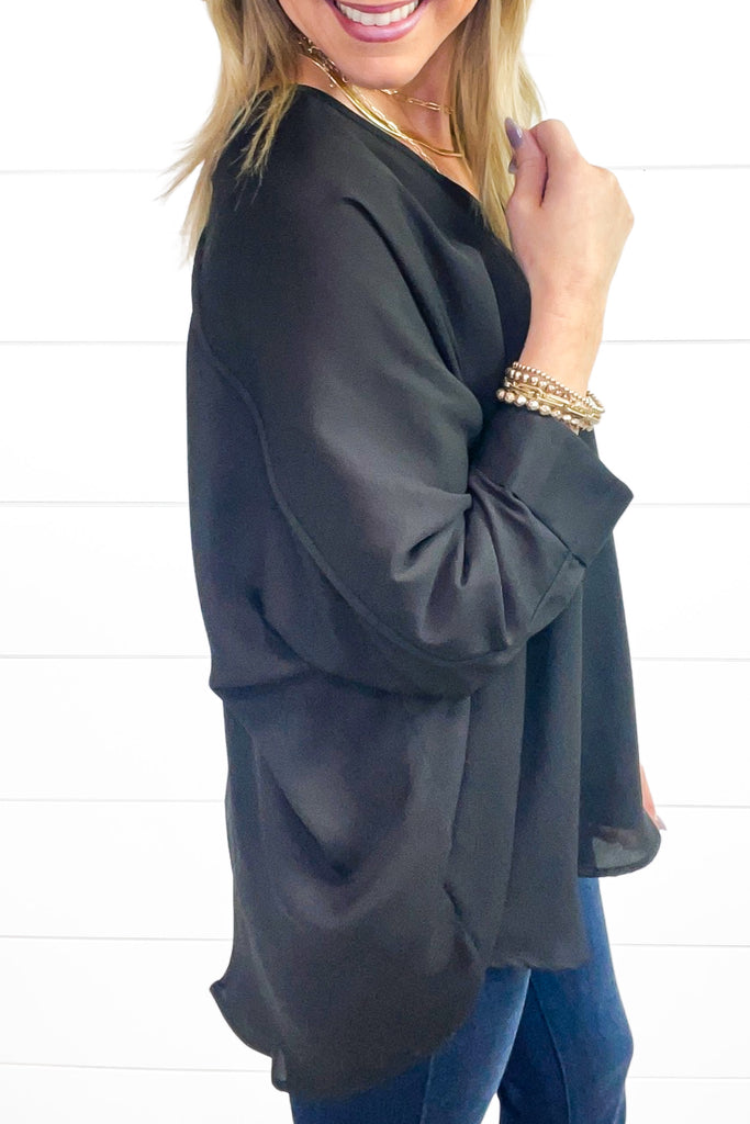 Perfect Touch Top - Black