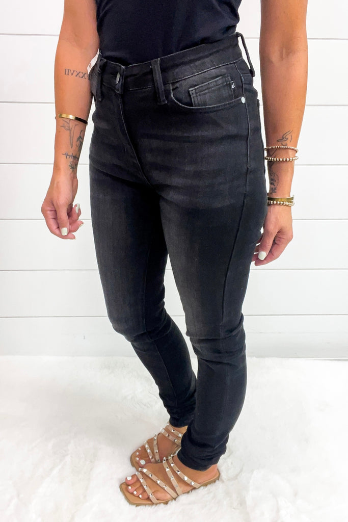 Judy Blue - Nellie High Waist Black Skinny