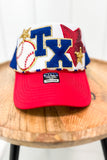 Custom Trucker Hat - TX Baseball