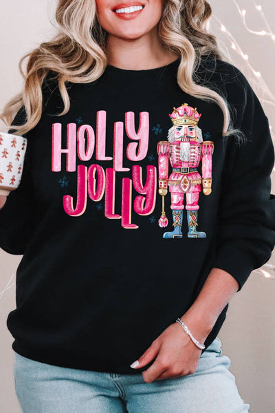 Holly Jolly Nutcracker Sweatshirt