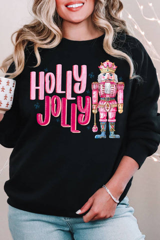 Holly Jolly Nutcracker Sweatshirt