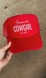 American Cowgirl Club Trucker Hat