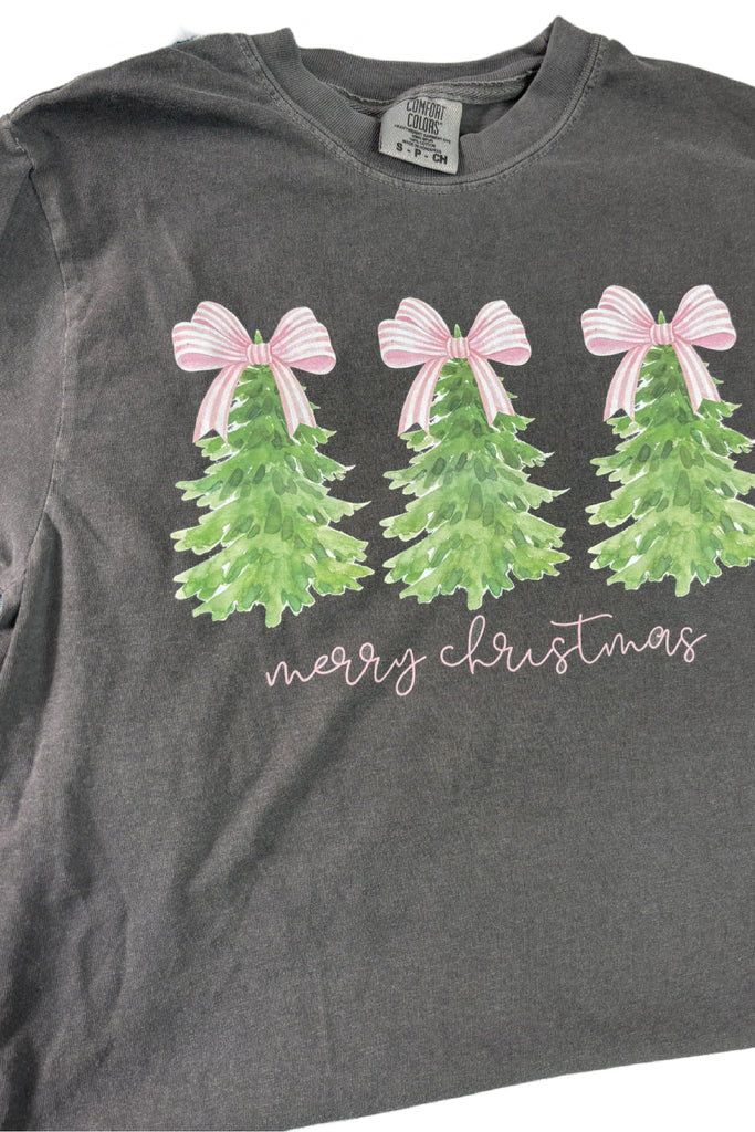 Merry Christmas Bow Tee