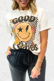 Good Vibes Checkered Tee