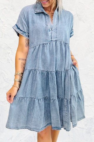 Lovely Days Denim Dress