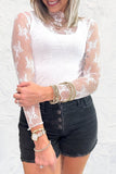 Layers of Lace Top - White