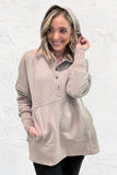 The Moxie Pullover Hoodie - Mocha