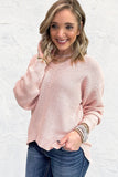 Lovely Day Sweater - Light Pink