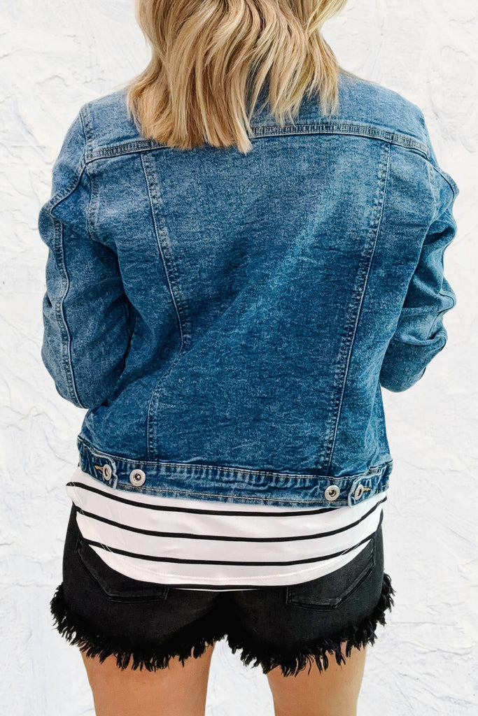 Ready For It Denim Jacket - Medium