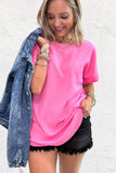 Simply Perfect Top - Bright Fuchsia