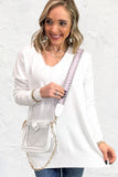 Simply Heaven V-Neck Sweater - Ivory