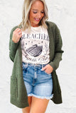 The Ellie Cardigan - Olive