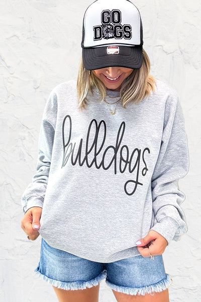 Bulldogs Sweatshirt - Heather Gray