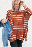 Simple and True Tunic Top - Rust