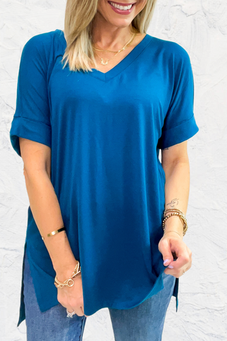 On The Go Top - Teal