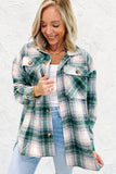 Campfire Days Shacket - Green Plaid