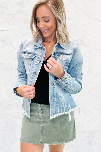 All About It Denim Jacket