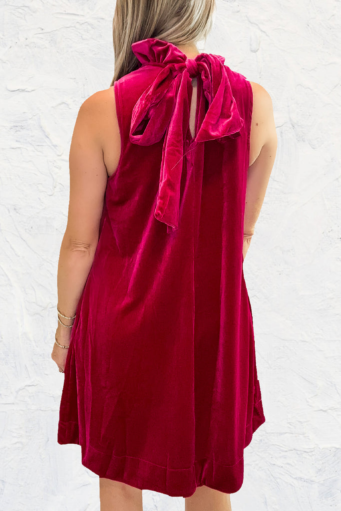 All For Love Dress - Cranberry