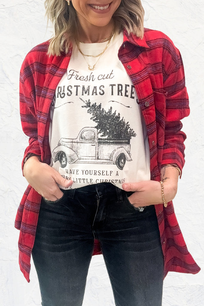 Merry And Bright Tee on