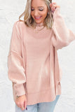 The Callie Sweater - Light Pink