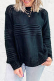 Chic and Sassy Sweater - Black