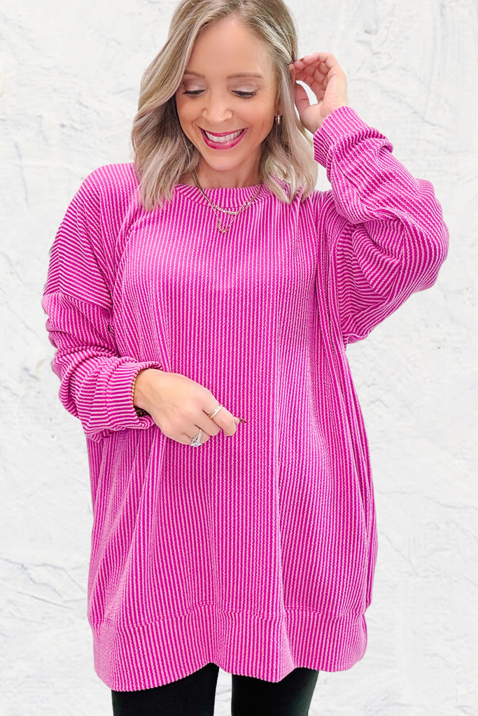 All About You Top - Magenta