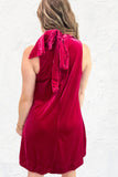 Holiday Love Dress - Cranberry