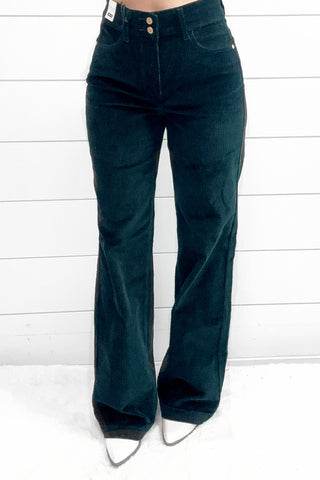 Judy Blue - Serena Corduroy Pants - Forest
