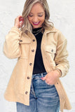 Walking Cozy Fleece Jacket - Taupe