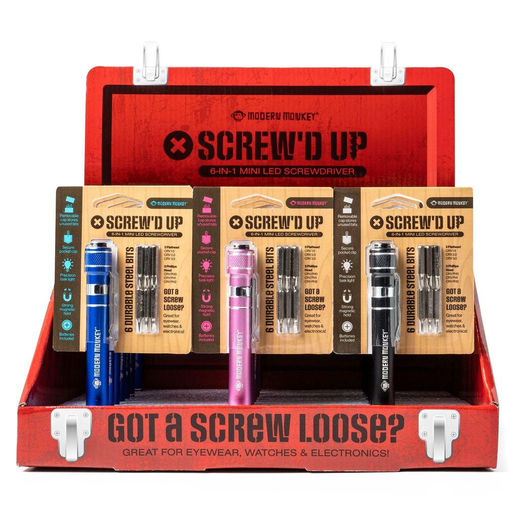 6 In 1 Mini LED Screwdriver