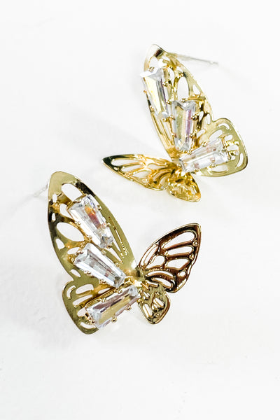 Fly With Me Butterfly Earrings