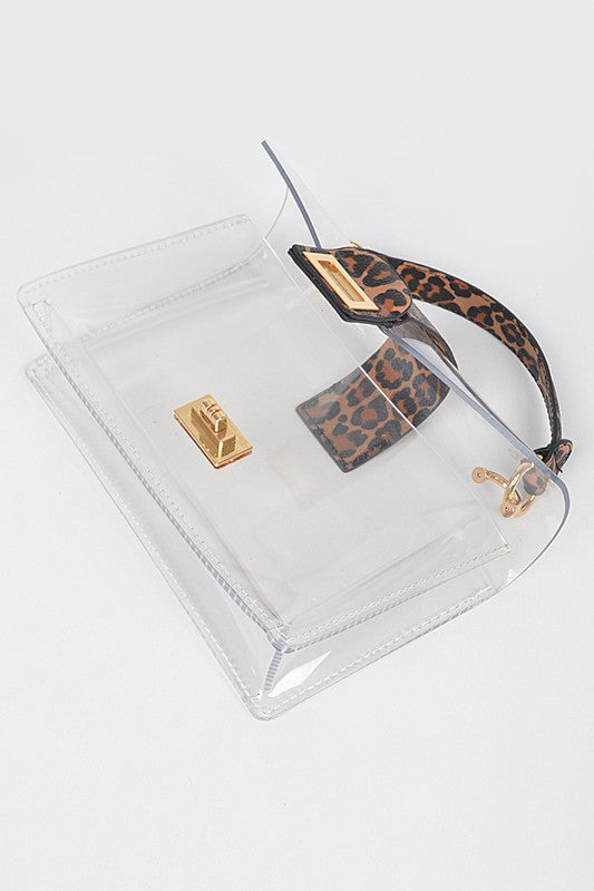 On The Wild Side Clear Crossbody