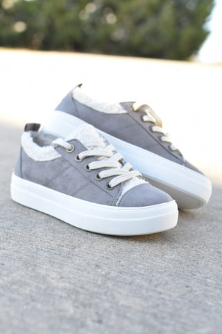 Living Life Sneakers - Charcoal